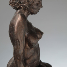 Trini (side) Terracotta with bronze patina - 8W x 11H x 8D